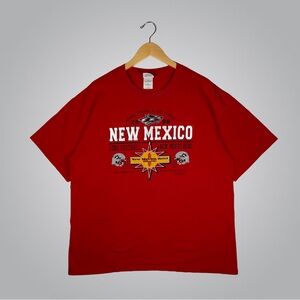 Vintage New Mexico Lobos 2006 Bowl Red Short Sleeve T-Shirt XL
